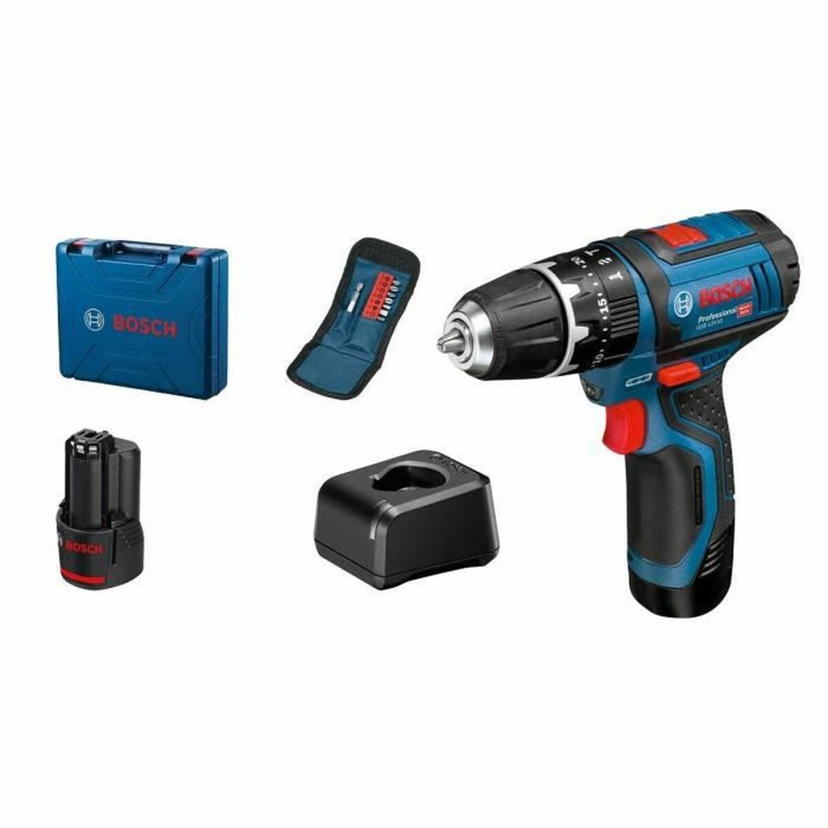 Berbequim Percutor BOSCH GSB 12V-15 Professional 12 V